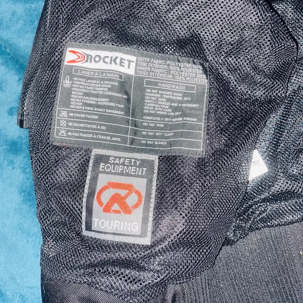 Black Motorcycle Jacket - Picture 5 of 7